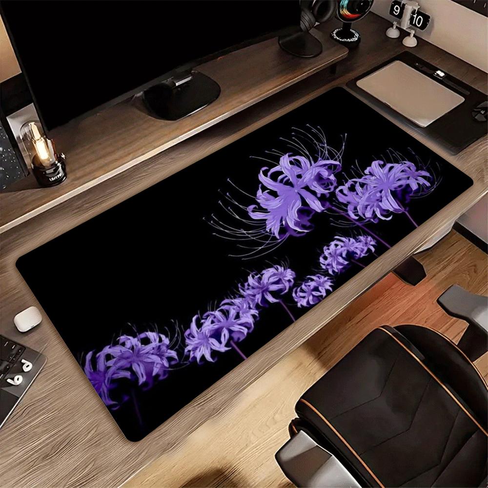 Gaming Keyboard Blue - XXL Mauspad Gothic Lycoris Radiata Rot