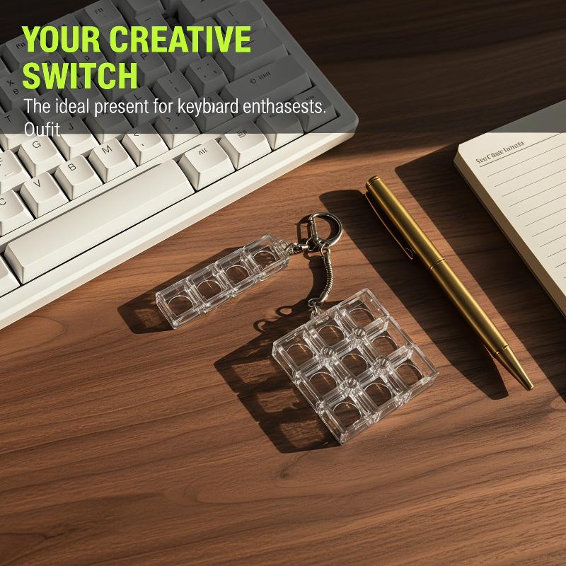 Gaming Keyboard Tester - DIY Mechanischer Tastatur-Schaltertester Schlüsselanhänger mit 6