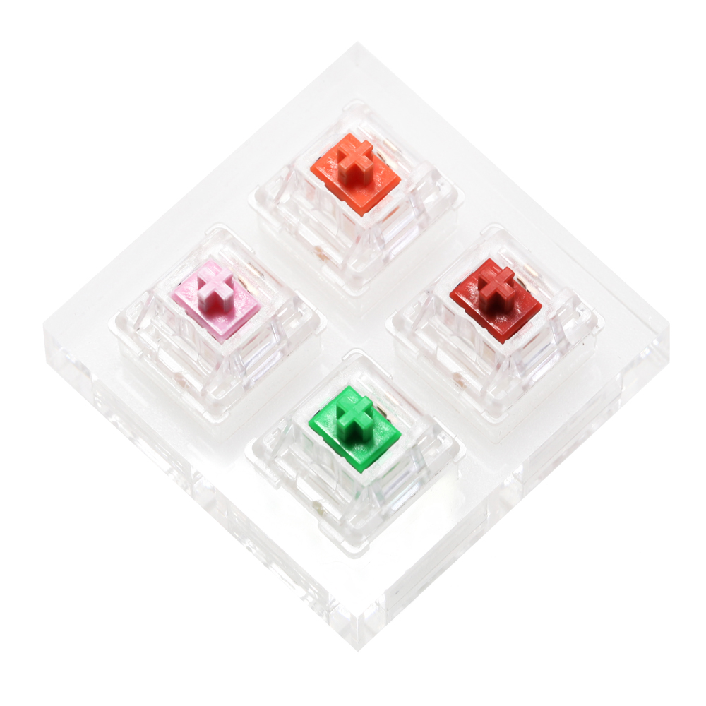Gaming Keyboard Tester - Aluminium oder Acryl Schalter Tester 2X2