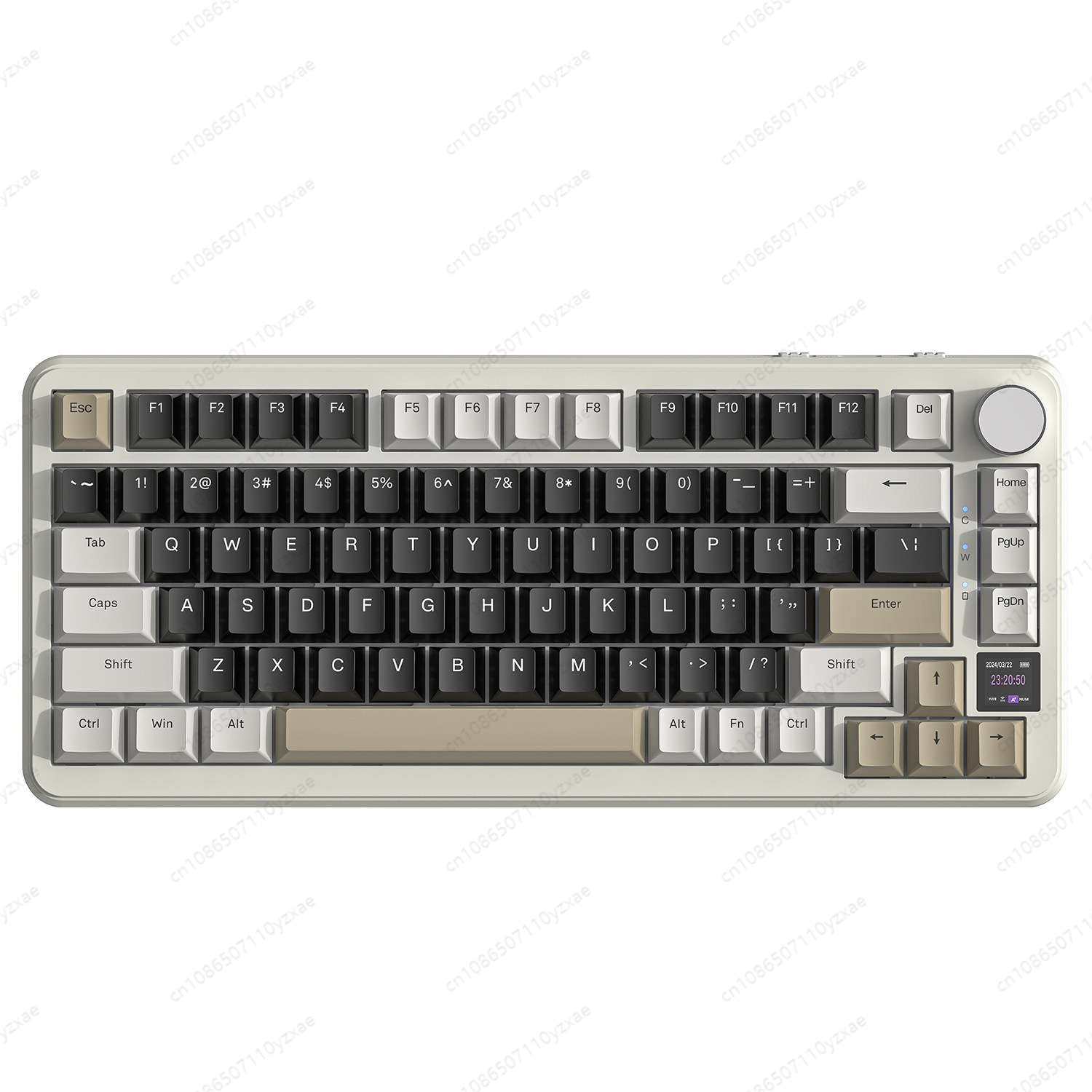 Gaming Keyboard Affordable - 2024 Neue AL66 Mechanische Tastatur aus