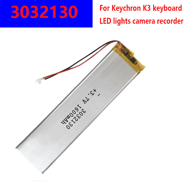Gaming Keyboard Tester - ISUNOO 3032130 3,7 V 1800 mAh