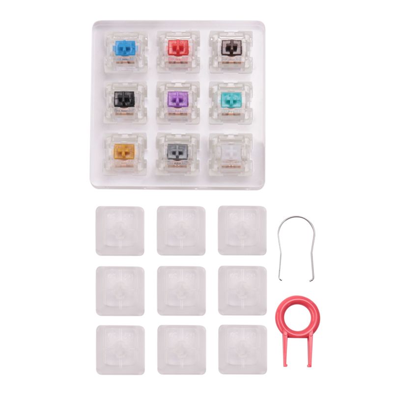 Keyboard Gaming Blue Switch - YSS-9 Tastenschalter-Tester für Outemu für mechanische