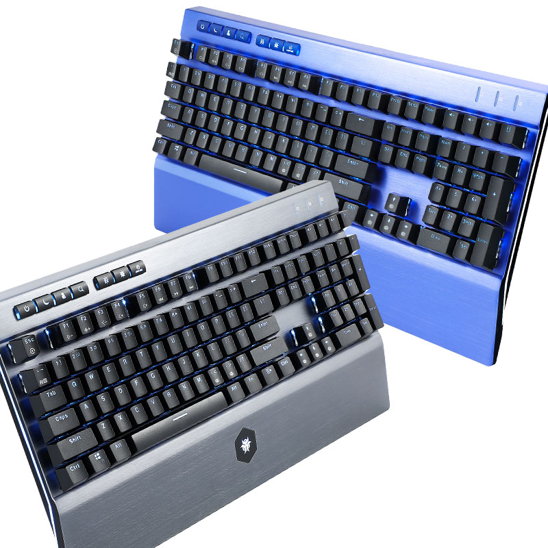 Keyboard Gaming Blue Switch - HEXGEARS GK739 Hot-Swap-fähiges Design Tastatur Gaming