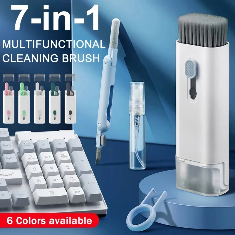 Keycap Puller Ring - 7-in-1 Computer Tastatur Reiniger Pinsel Kit