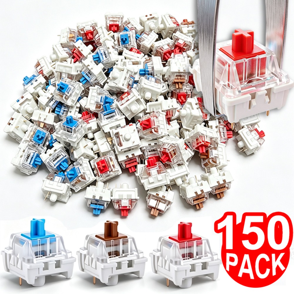 1–150 Stück 3-polige mechanisc – Keyboard Gaming Blue Switch Bewertung und Preis