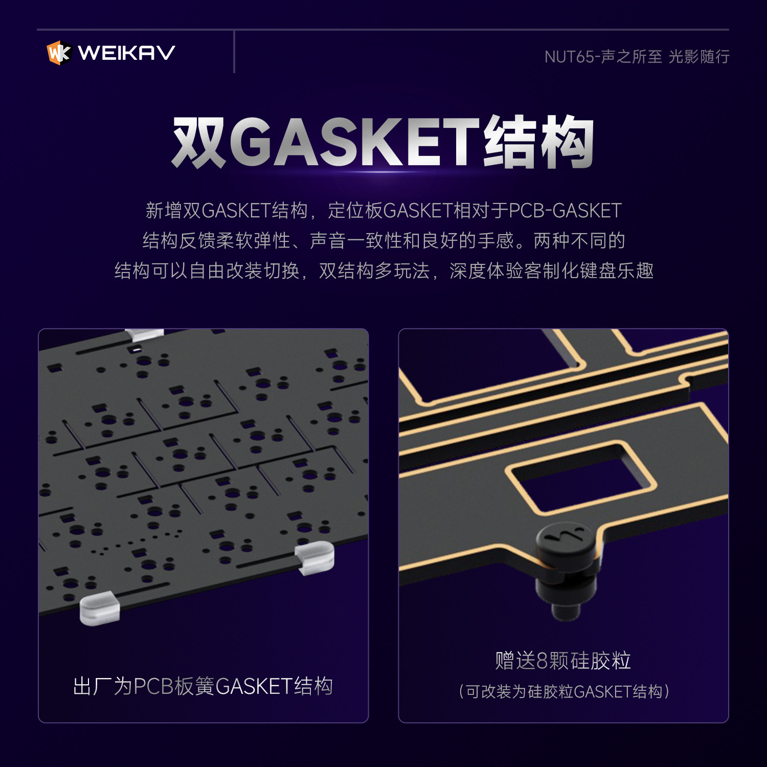 Neue Weikav Nut65 Aluminium Me – Gaming Keyboard Bluetooth Bewertung und Preis
