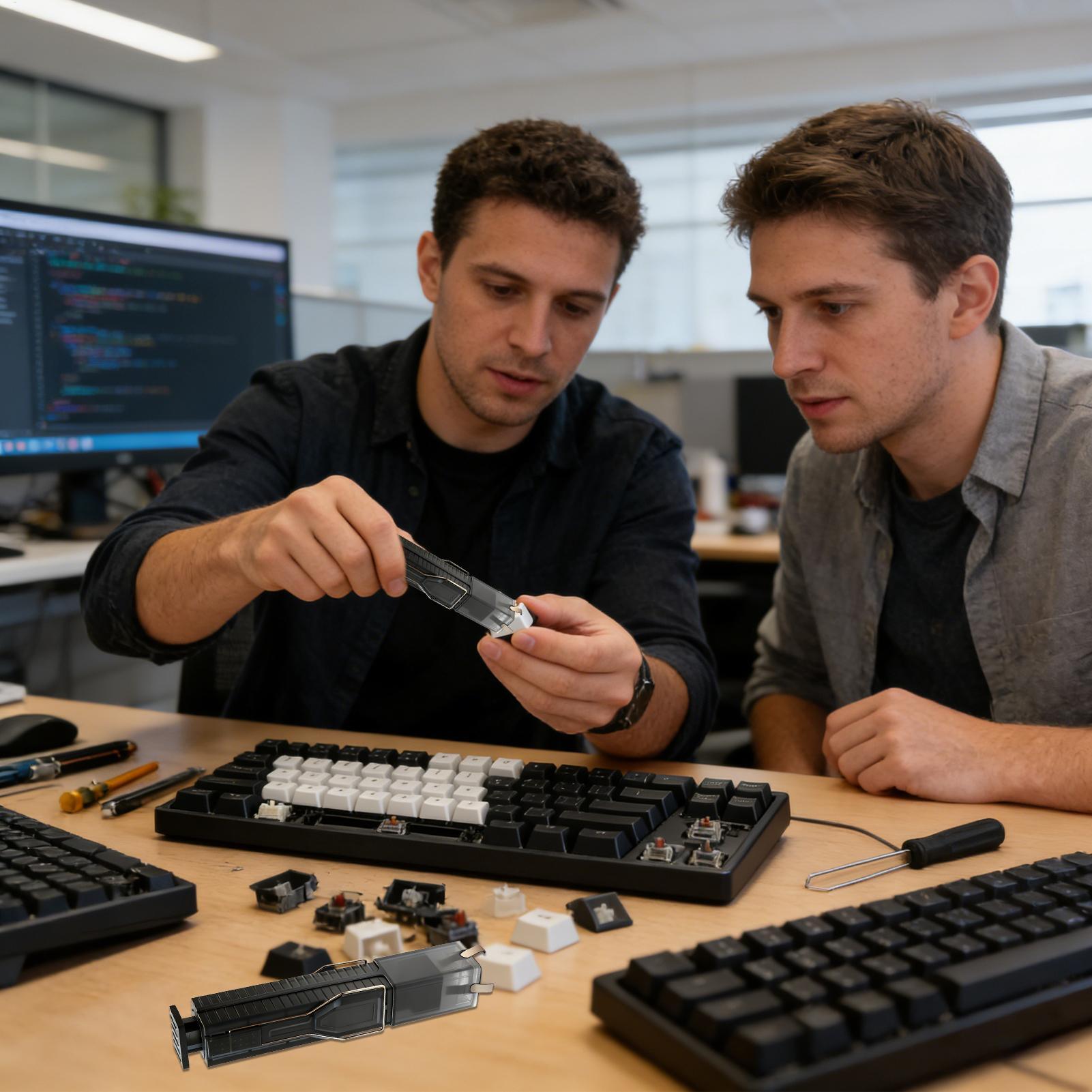 2-in-1 Tastatur-Tastenkappen-S – Keycap Puller Ring Bewertung und Preis
