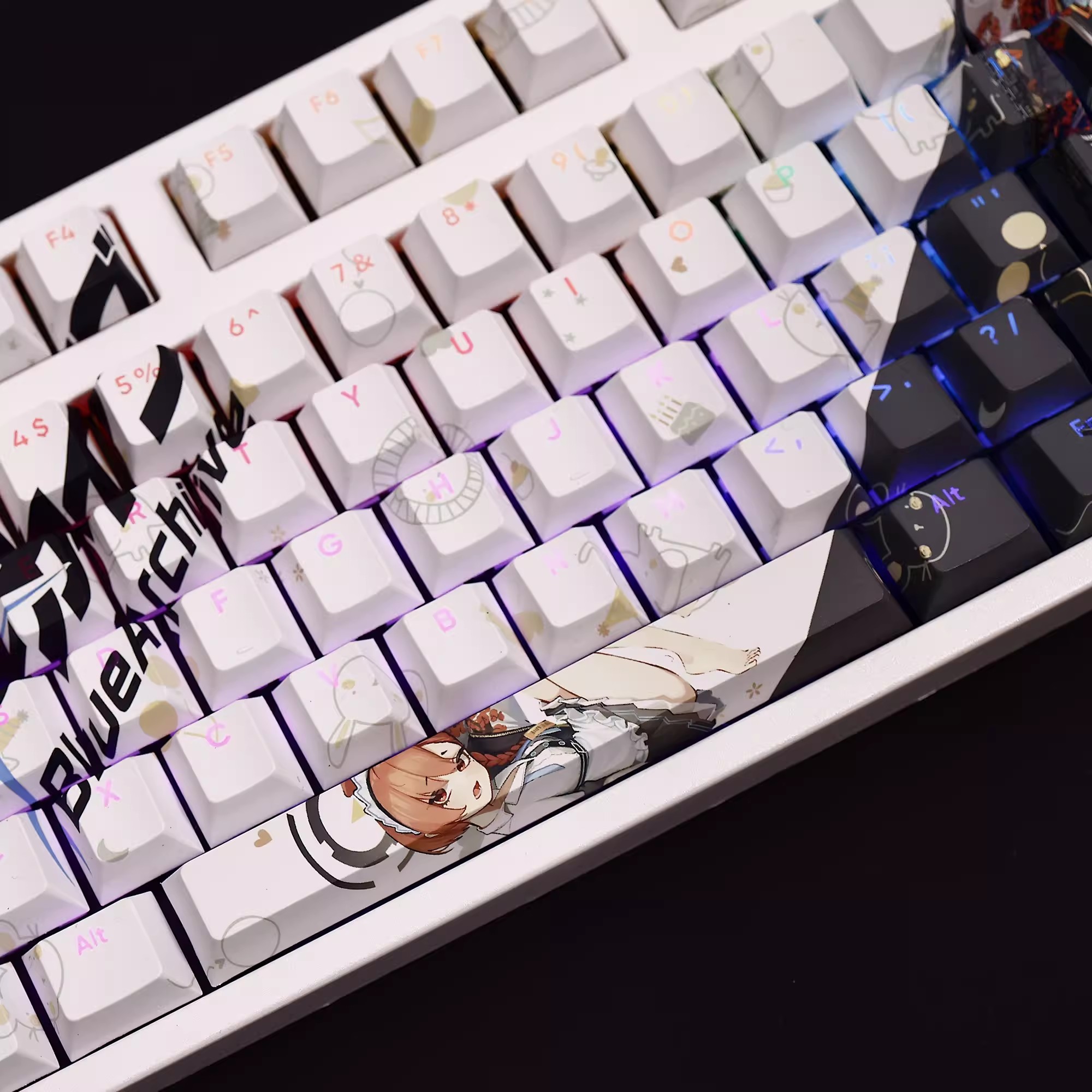 108 tasten/set blau archiv mik – Gaming Keyboard Blue Bewertung und Preis