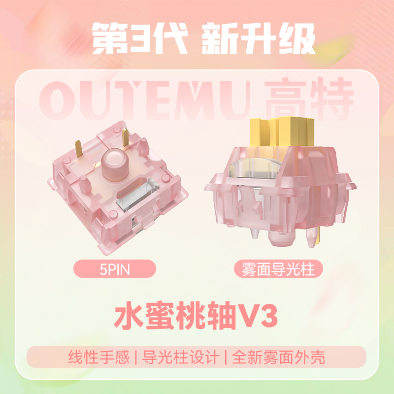 Outemu Silent Peach V3 Switch  – Keyboard Lube Kit Bewertung und Preis
