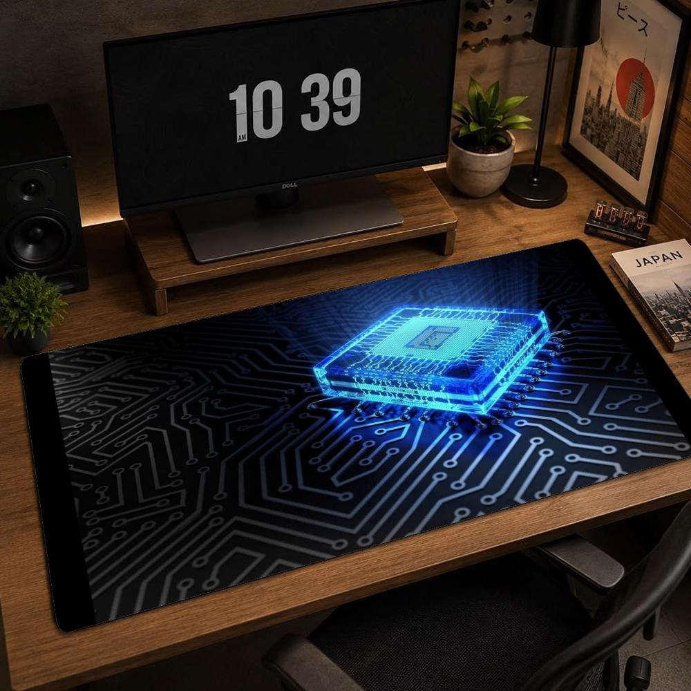 Großes Gaming-Mauspad Neonblau – Gaming Keyboard Blue Bewertung und Preis