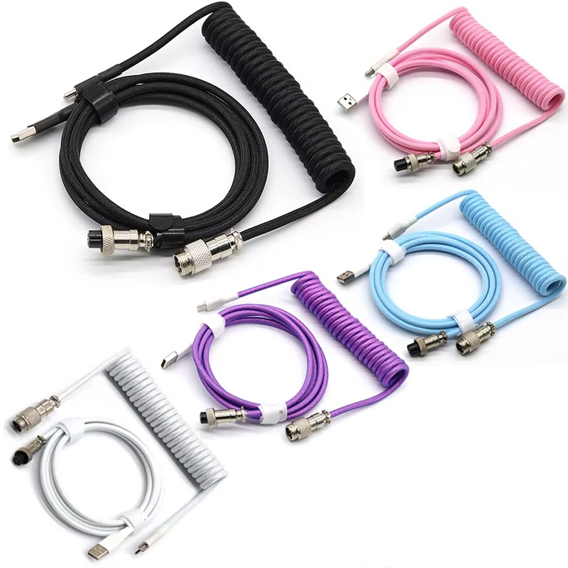 Mechanisches Tastatur-Spiralka – Coiled Usb Cable Bewertung und Preis