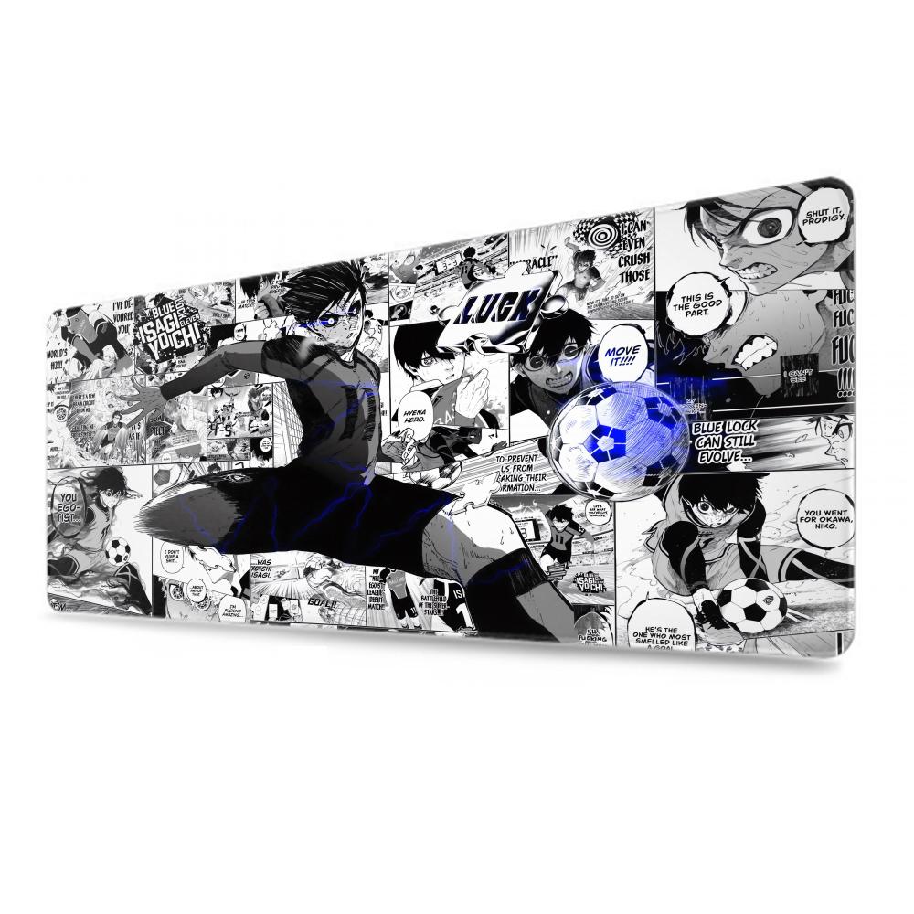 Schwarz-weißes Anime-Mauspad,  – Gaming Keyboard Blue Bewertung und Preis