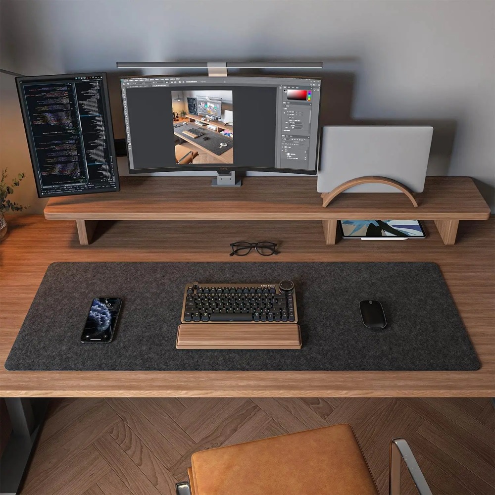 Filz-Schreibtischunterlage, Co – Gaming Keyboard And Mouse Pad Bewertung und Preis