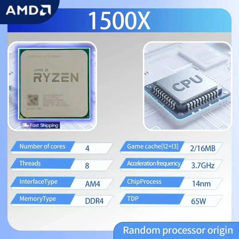 AMD Ryzen 5 1500X AMD R 5 1500 – Amd Cpu Ryzen 5 Bewertung und Preis