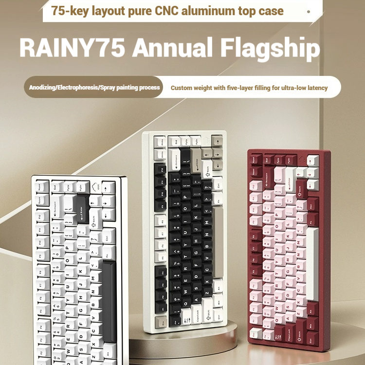 Drahtlose Bluetooth RAINY75 ma – Gaming Keyboard Bluetooth Bewertung und Preis