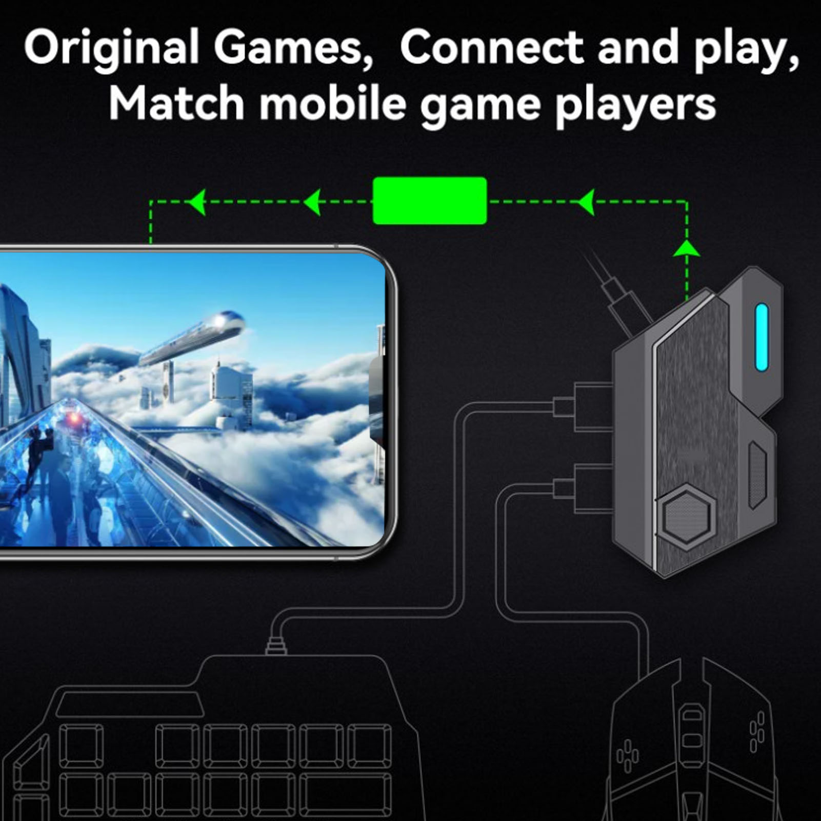 Handy-Spiel-Kombinationspaket, – Gaming Keyboard Bluetooth Bewertung und Preis