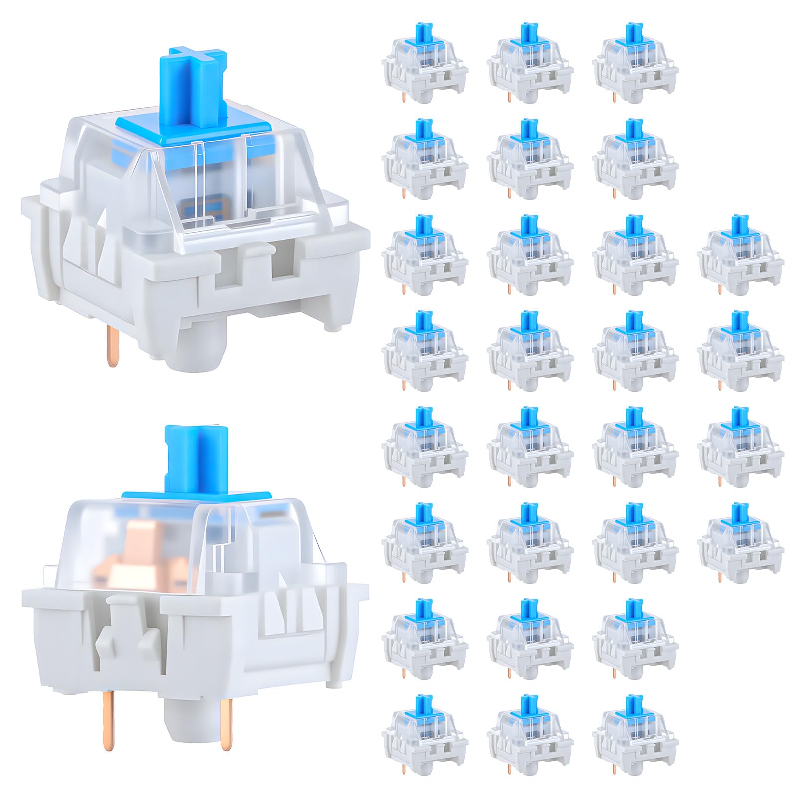 30 Stück mechanische Tastaturs – Keyboard Gaming Blue Switch Bewertung und Preis