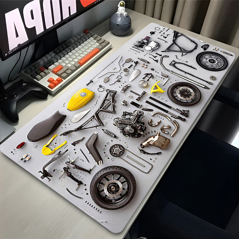 Zerlegbares Diagramm-Gummi-Mau – Gaming Keyboard And Mouse Pad Bewertung und Preis