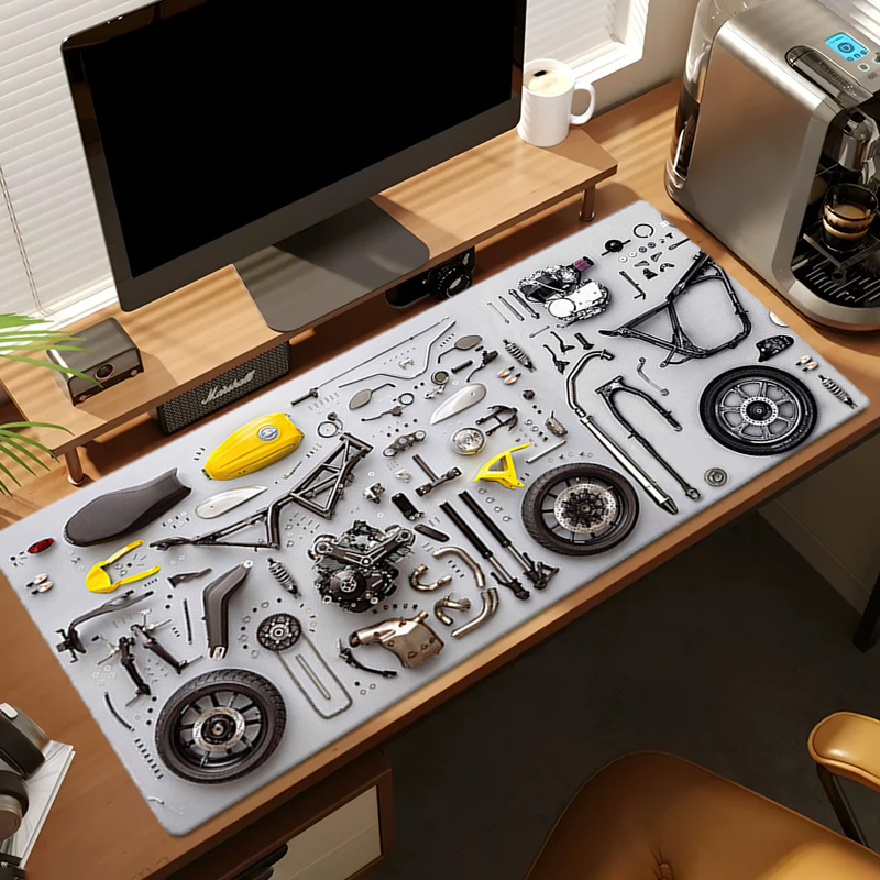 Zerlegbares Diagramm-Gummi-Mau – Gaming Keyboard And Mouse Pad Bewertung und Preis