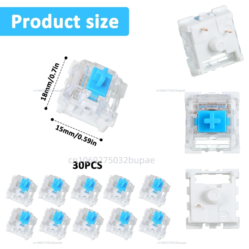Blaue Mechanische Tastatur-Sch – Keyboard Gaming Blue Switch Bewertung und Preis
