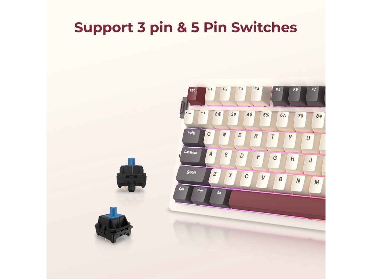 Rosewill Neon S75 Kabellose me – Keyboard Gaming Blue Switch Bewertung und Preis