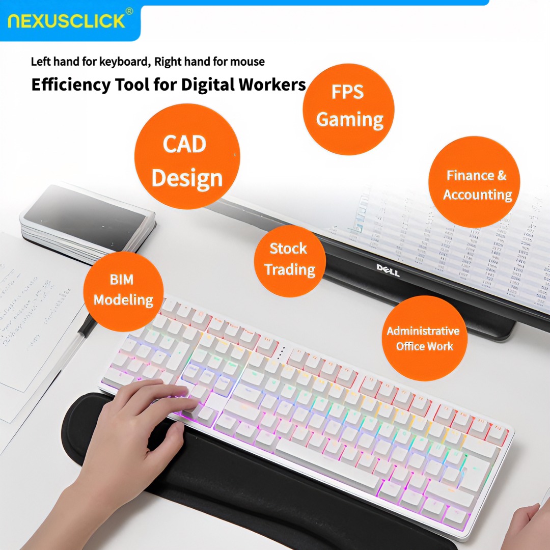 NexusClick Ergonomische Linksh – Gaming Keyboard Number Pad Bewertung und Preis